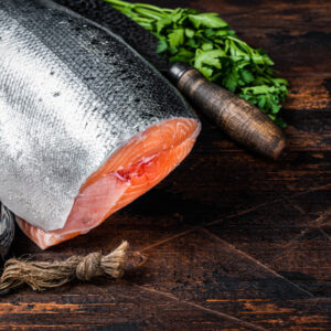 Salmón Filete con Piel